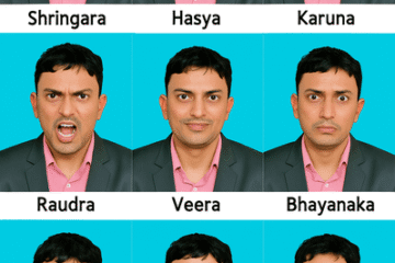 9 Expressions of Rahul Verma