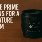 One prime lens for a feature film