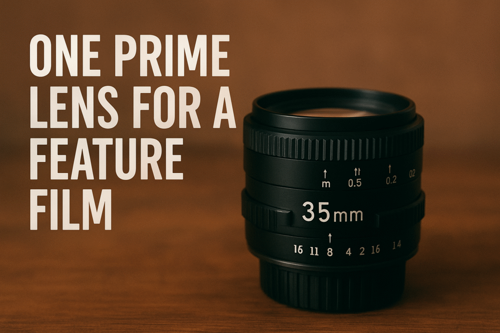 The “One Lens Film” Concept - Film Production Company